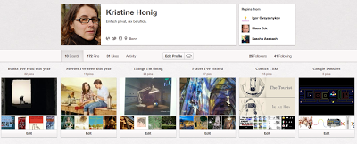 Mein Pinterest-Profil