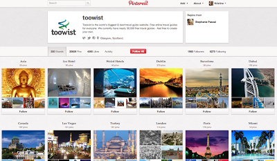 Toowist auf Pinterest