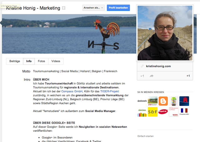 KristineHonig.Marketing: Google+