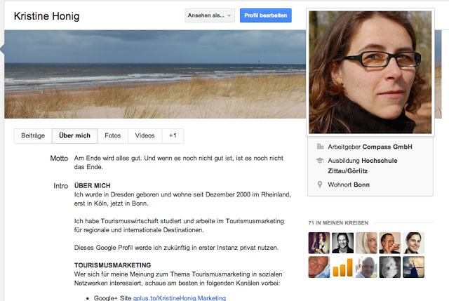 KristineHonig auf Google+