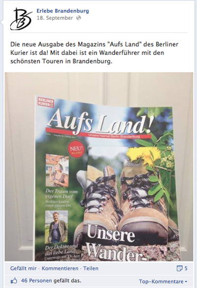 Facebook: Brandenburg - Magazin