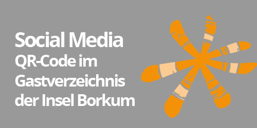 Social Media: QR-Code im Gastgeberverzeichnis Borkum