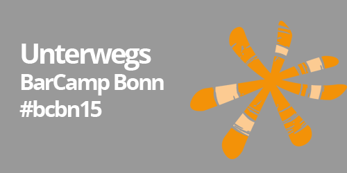 Veranstaltung: BarCamp Bonn #bcbn15